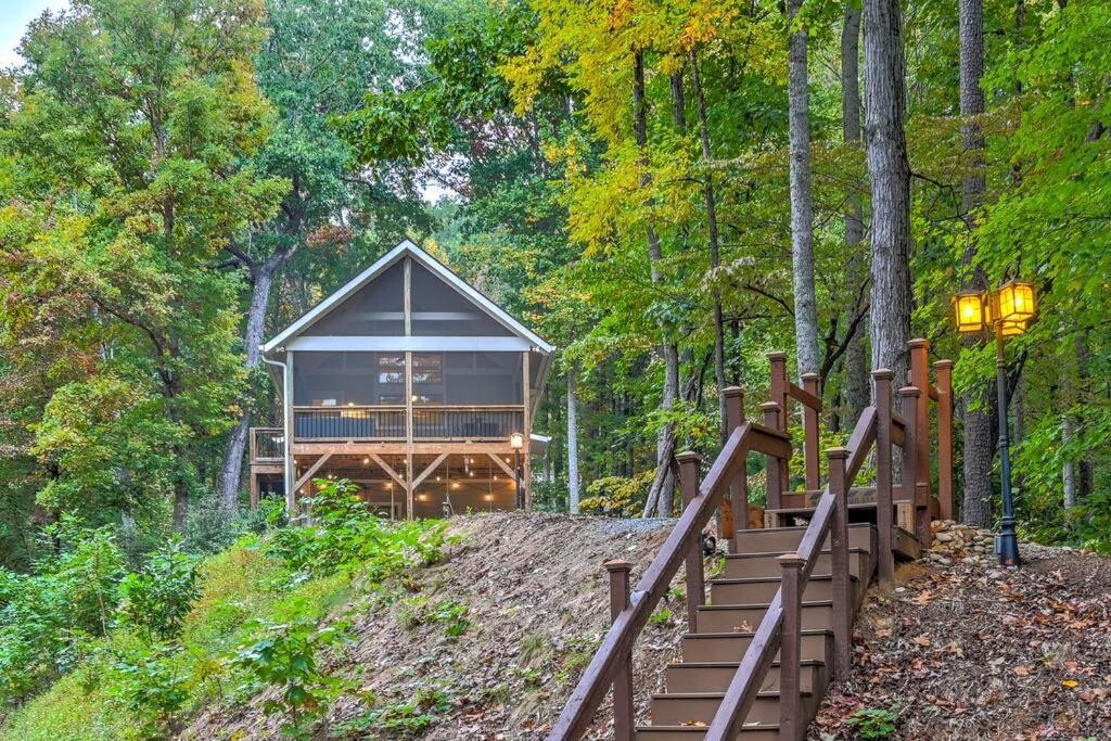 The Cove Retreat- Hot Tub/Screened Porch/Game Room Lake Lure Εξωτερικό φωτογραφία